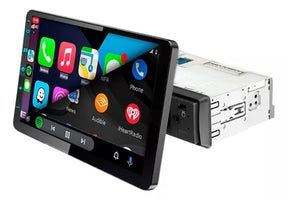 CETRAL MULTIMIDIA UNIVERSAL WIFI ANDROID 12 TELA FLUTUANTE TOUCH 1DIN (PARA QUALQUER CARRO) + CÂMERA DE RÉ