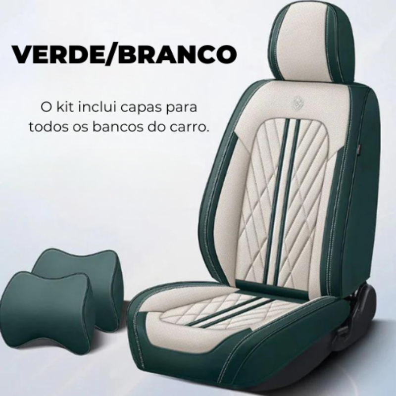 Kit Completo Premium de Capas de Banco Automotivas  - (QUEIMA DE ESTOQUE 50%OFF)