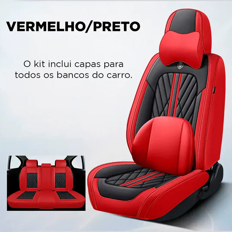 Kit Completo Premium de Capas de Banco Automotivas  - (QUEIMA DE ESTOQUE 50%OFF)