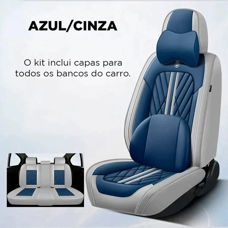 Kit Completo Premium de Capas de Banco Automotivas  - (QUEIMA DE ESTOQUE 50%OFF)