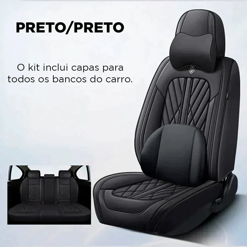 Kit Completo Premium de Capas de Banco Automotivas  - (QUEIMA DE ESTOQUE 50%OFF)