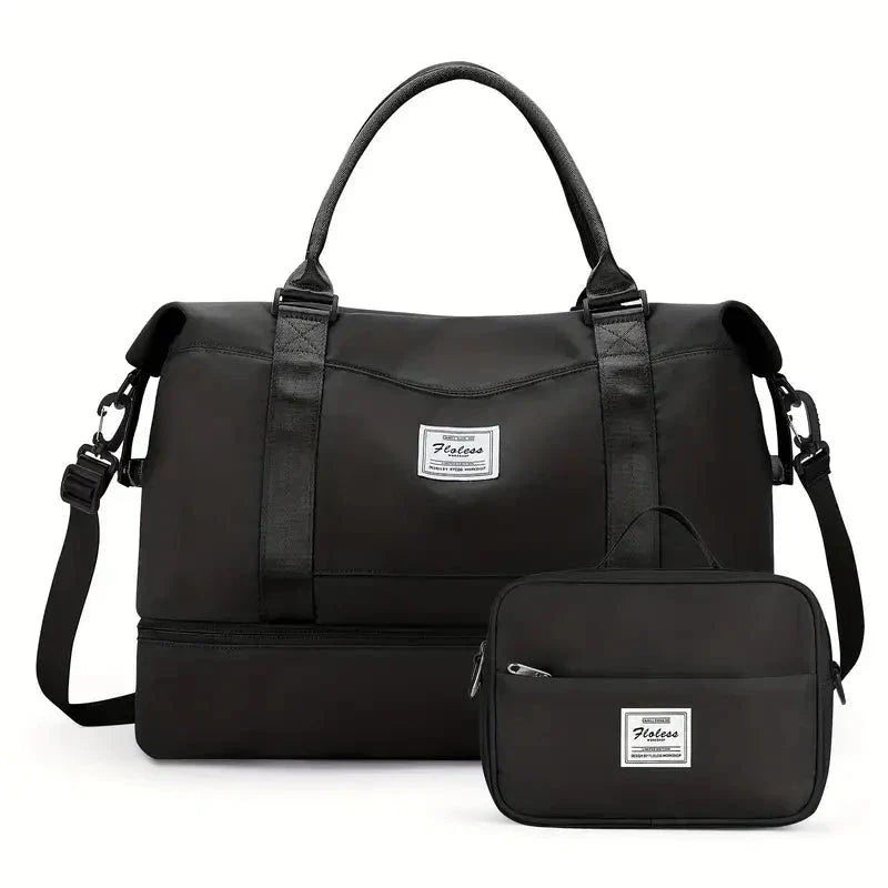 Bolsa-Mala Impermeável com Bolsos Multifuncionais - Elegância Urbana + BRINDE