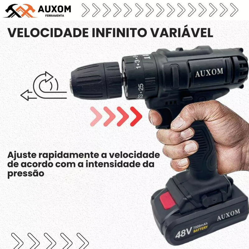 [COMPRE 1 LEVE 2] PARAFUSADEIRA FURADEIRA DE IMPACTO (48v)