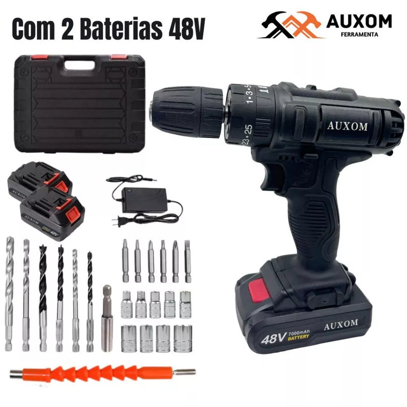 [COMPRE 1 LEVE 2] PARAFUSADEIRA FURADEIRA DE IMPACTO (48v)