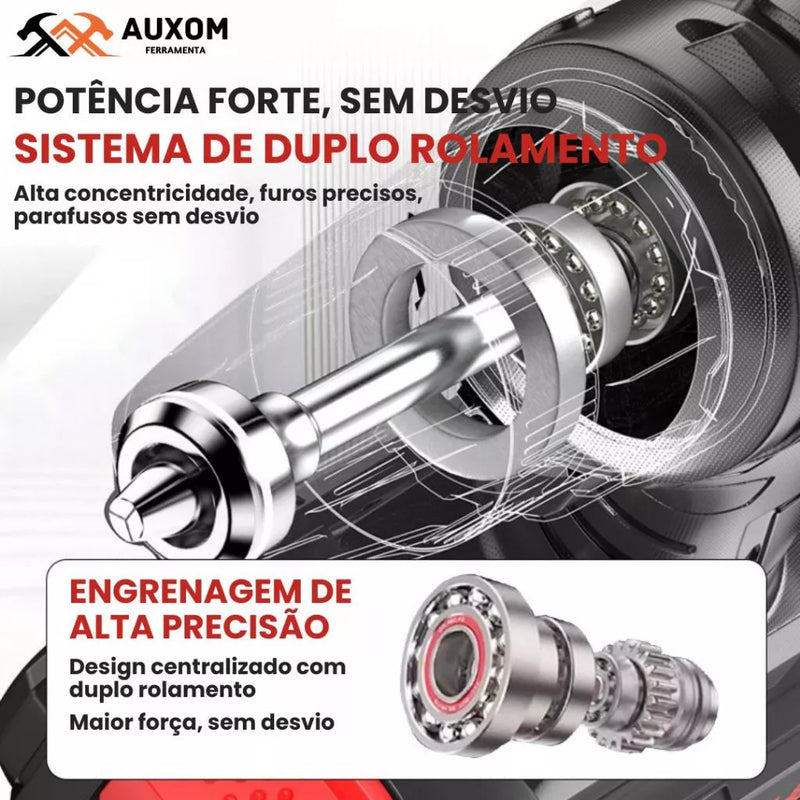 [COMPRE 1 LEVE 2] PARAFUSADEIRA FURADEIRA DE IMPACTO (48v)